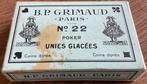 Oud kaartspel B.P.GRIMAUD/PARIS/N 22, Verzamelen, Ophalen of Verzenden, Zo goed als nieuw, Speelkaart(en)