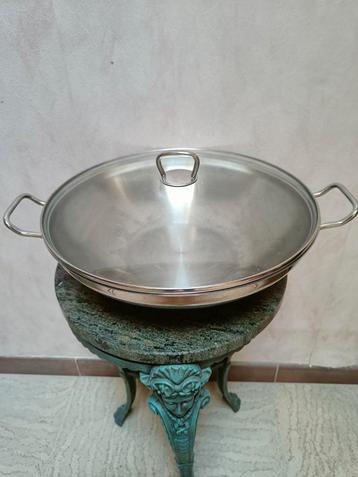 Wok Silit met glazen deksel maat 38 cm beschikbaar voor biedingen