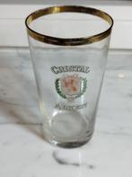 Oud gezuurd bierglas Cristal Alken, Ophalen of Verzenden