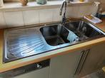 Spoelbak + kraan, Huis en Inrichting, Keuken | Keukenelementen, Ophalen, Gebruikt