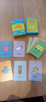 Ik leer mijn eerste woordjes, 50 kaarten, vanaf 1 jaar, Kinderen en Baby's, Speelgoed | Educatief en Creatief, Ophalen of Verzenden