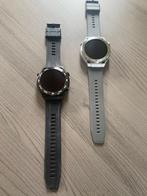 hyundai smartwatch zilver/zwart, Ophalen, Zo goed als nieuw, Zilver