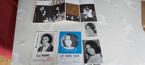 oude folders en foto's van Lize Marke en Ronny Temmer, Verzamelen, Foto's en Prenten, Gebruikt, Foto, Overige onderwerpen, Verzenden