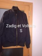 Veste homme noir zadig et voltaire, Enlèvement ou Envoi, Comme neuf, Taille 46 (S) ou plus petite, Zadig et voltaire
