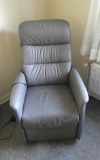 Elektrische relaxfauteuil met 2 motoren, Huis en Inrichting, Ophalen, Leer