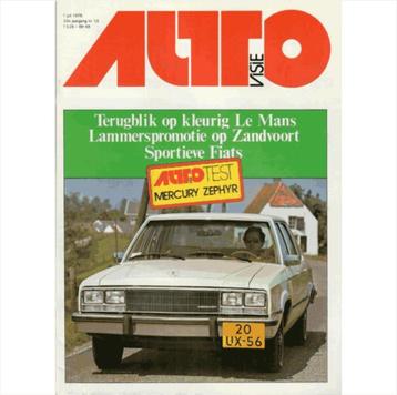 Autovisie Tijdschrift 1978 NR 13 #1 Nederlands