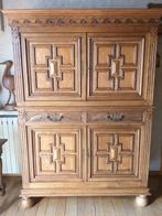 EIKEN KAST, Ophalen, Gebruikt, Eikenhout, 50 tot 75 cm