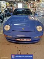 Porsche 968 Club Sport Coupe 1992 | Route 66 Auctions, Stof, Blauw, Bedrijf, 2 zetels