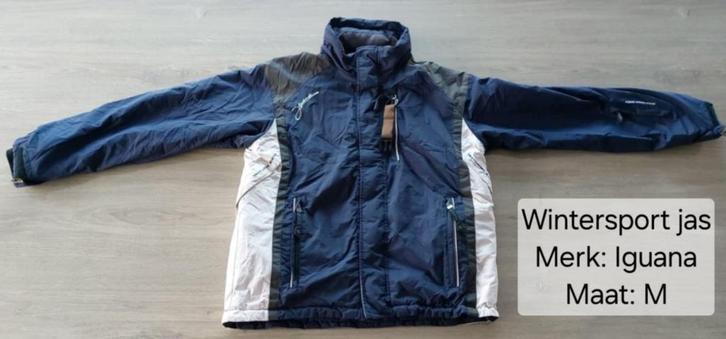 Wintersport jas heren: Iguana maat M (NIEUWSTAAT), Kleding | Dames, Wintersportkleding, Nieuw, Maat 38/40 (M), Ophalen of Verzenden