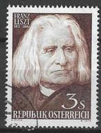 Oostenrijk 1961 - Yvert 939 - Franz Liszt (ST), Postzegels en Munten, Postzegels | Europa | Oostenrijk, Verzenden, Gestempeld