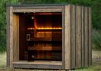 CUBA CUBE PREMIUM Sauna grau 2.4x2.5m, Sport en Fitness, Sauna, Ophalen of Verzenden, Nieuw, Fins of Traditioneel, Complete sauna