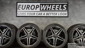 18 inch Mercedes C klasse W206 AMG Zwart zomerbanden beschikbaar voor biedingen