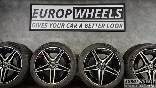 18 inch Mercedes C klasse W206 AMG Zwart zomerbanden, Auto-onderdelen, Banden en Velgen, Banden en Velgen, Zomerbanden, 18 inch