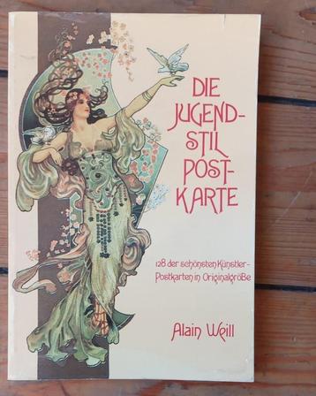 La carte postale Art Nouveau Weill Mucha Steinlen Rodin Meun