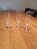 glas champagneglas vintage 3x, Huis en Inrichting, Glas, Glas of Glazen, Ophalen of Verzenden, Zo goed als nieuw