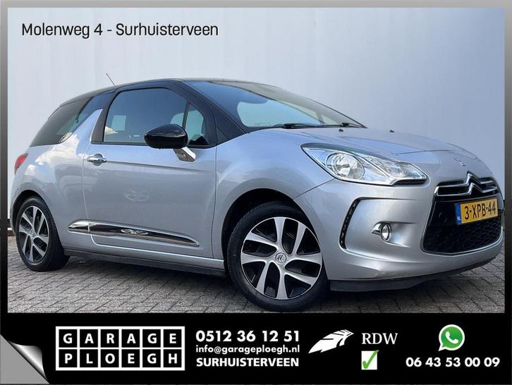 Citroen DS3 1.2 VTi Chic 1e Eig Afn.Trekhaak Nav/Cruise Clim, Auto's, Citroën, Bedrijf, DS3, ABS, Airbags, Alarm, Boordcomputer