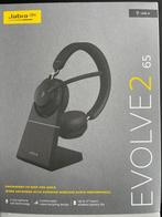 Jabra Evolve 2 65 Bluetooth headset, Ophalen, On-ear, Zo goed als nieuw, Draadloos