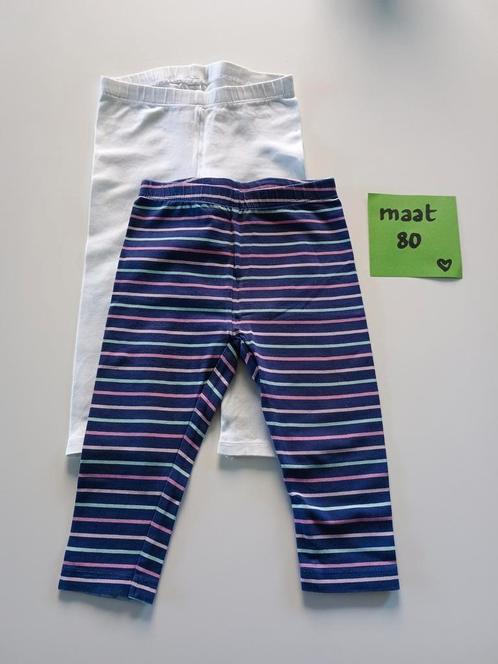 Legging Baby club maat 80 (2stuks), Kinderen en Baby's, Babykleding | Maat 80, Gebruikt, Meisje, Broekje, Ophalen of Verzenden