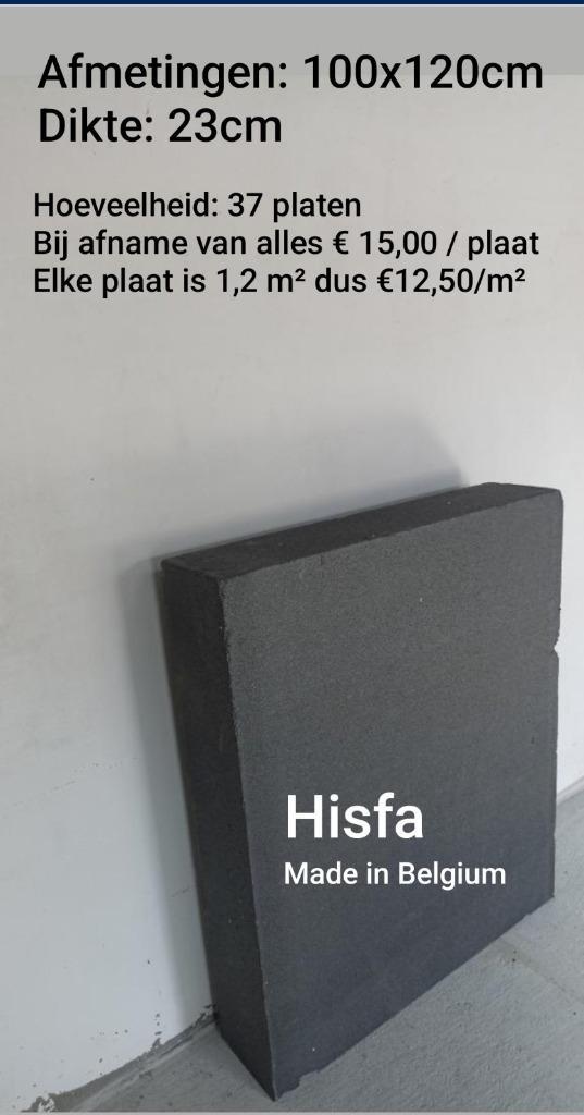 Isolatieplaten, Doe-het-zelf en Bouw, Isolatie en Afdichting, Nieuw, Muurisolatie, Dakisolatie, Ophalen