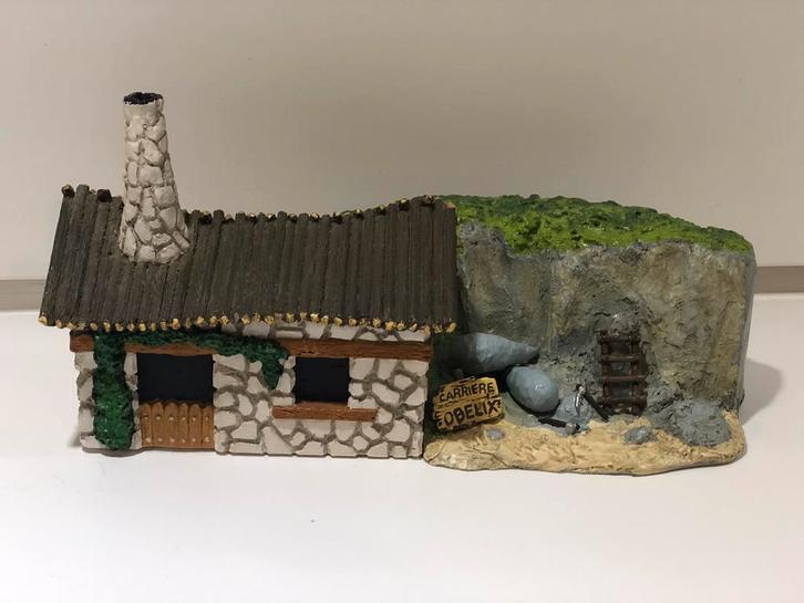 Het huis van Obelix Pixi - Uderzo, Verzamelen, Stripfiguren, Zo goed als nieuw, Kuifje, Ophalen of Verzenden