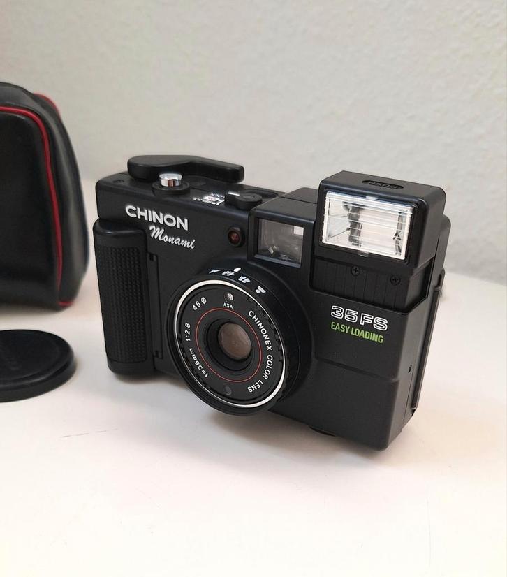 Appareil photo vintage Chinon Monami 35 FS, TV, Hi-fi & Vidéo, Appareils photo analogiques, Comme neuf, Compact, Enlèvement ou Envoi