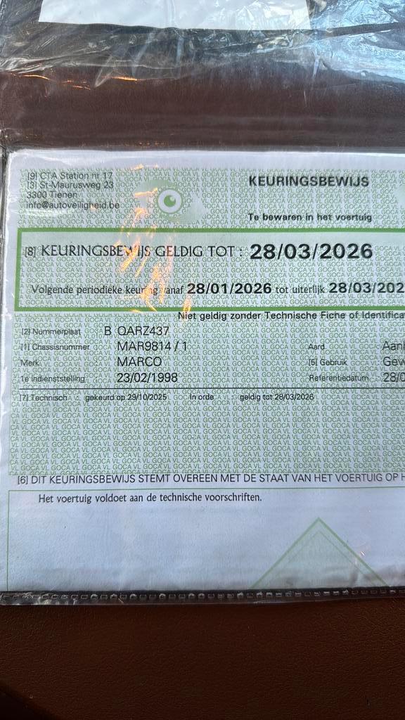 Marco paardentrailer, Dieren en Toebehoren, Paarden en Pony's | Trailers en Aanhangwagens, Hout, Ophalen