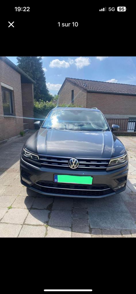 VW Tiguan Highline volledig, Auto's, Volkswagen, Bedrijf, Te koop, Tiguan, Panoramadak, Diesel, Euro 6, SUV of Terreinwagen, Automaat