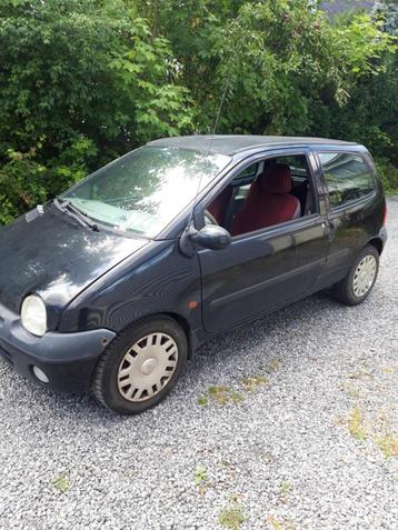 Renault twingo 2001 55cv 254.068km noir avec immatriculation beschikbaar voor biedingen