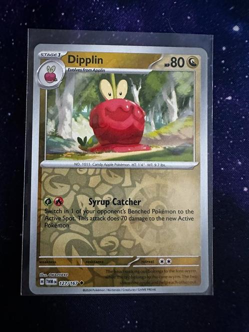 Diplin - 127/167 - pokémon kaart, Hobby en Vrije tijd, Verzamelkaartspellen | Pokémon, Zo goed als nieuw, Ophalen of Verzenden