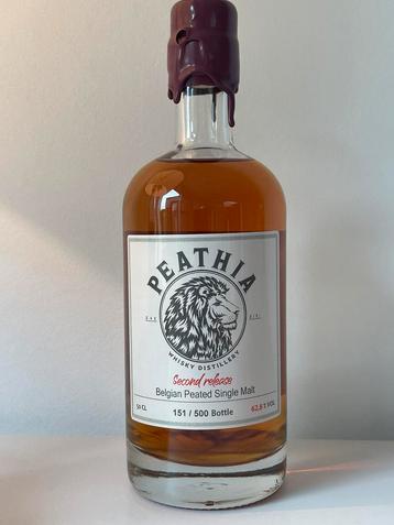 Bruges Whisky PEATHIA Deuxième sortie en vente