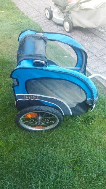 Fietskar voor kleine en middelgrote honden., Enlèvement, Comme neuf