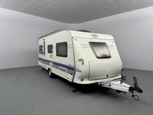 Hobby De Luxe 540 UL Enkele bedden Voortent Luifel 2 dragers, Caravans en Kamperen, Caravans, Rondzit, Hobby, 2 aparte bedden