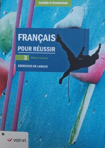 Livre - FRANÇAIS POUR RÉUSSIR - 3 - van in beschikbaar voor biedingen