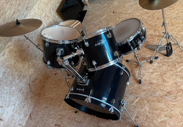 Drumstel, Muziek en Instrumenten, Drumstellen en Slagwerk, Gebruikt, Ophalen