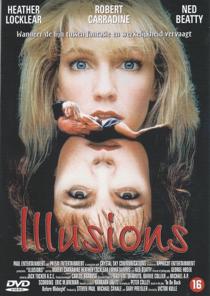Illusions met Heather Locklear, Robert Carradine,, Cd's en Dvd's, Dvd's | Thrillers en Misdaad, Zo goed als nieuw, Overige genres