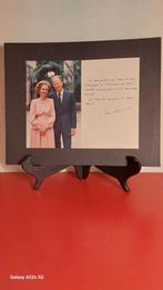 Originele bedankt kaart van het Koningshuis., Ophalen of Verzenden, 1980 tot heden, Zo goed als nieuw, Foto