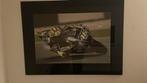 Valentino Rossi foto kader op glas met led verlichting, Antiek en Kunst, Ophalen