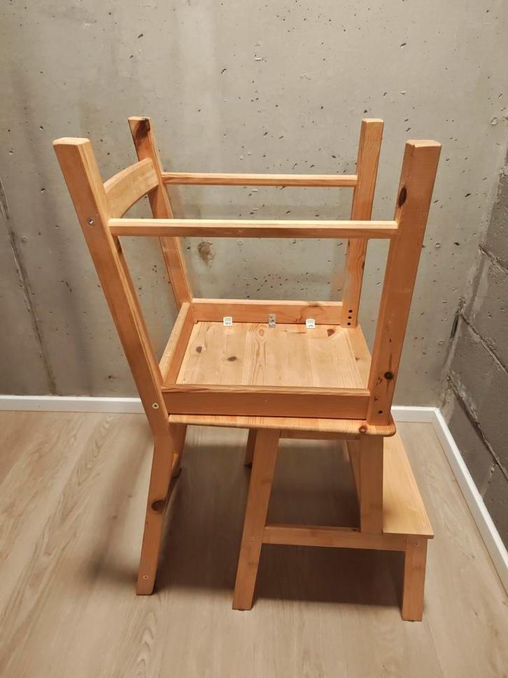 Ikea hack leertoren - Ikea tenhult bamboe + ikea ivar, Enfants & Bébés, Jouets | Jouets en bois, Utilisé, Autres types, Enlèvement