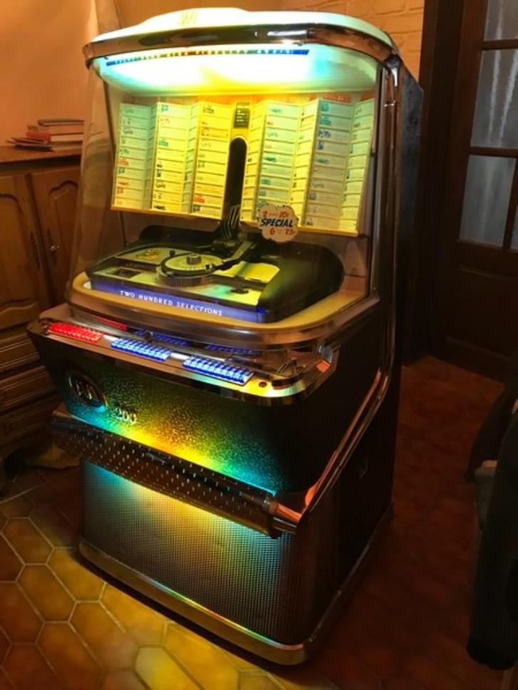 AMI H Bumper Jukebox, Verzamelen, Automaten | Jukeboxen, Zo goed als nieuw, Ami, 1950 tot 1960, Ophalen