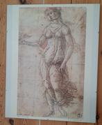 Cadre avec affiche Botticelli NOVA LUX FIRENZE Pallade, Antiquités & Art, Enlèvement