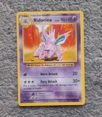 Nidorino 44/108, Ophalen of Verzenden, Zo goed als nieuw, Losse kaart, Foil