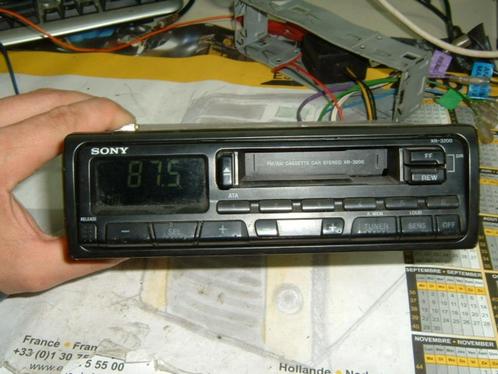 Sony autoradio met cassette voor oldtimer din formaat, Auto diversen, Autoradio's, Zo goed als nieuw, Ophalen of Verzenden