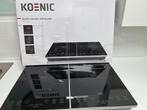 Koenic vrijstaande inductiekookplaat  3 maanden oud, Elektronische apparatuur, Kookplaten, Ophalen, Zo goed als nieuw, Inductie