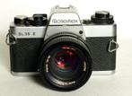 Rolleiflex SL 35E/ planar 50-1.8, Spiegelreflex, Ophalen of Verzenden, Niet werkend, Overige Merken