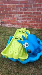 Schelp zandbak, Crocodile Rocker and Opblaasbare springhond, Kinderen en Baby's, Speelgoed | Buiten | Zandbakken, Ophalen of Verzenden