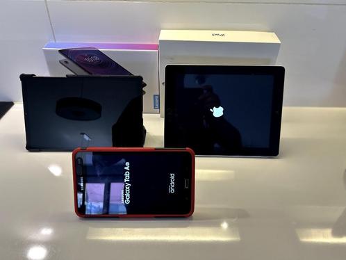 3 tablets (Lenovo M10 FHD plus, Ipad, Galaxy Tab), Computers en Software, Android Tablets, Gebruikt, Wi-Fi en Mobiel internet