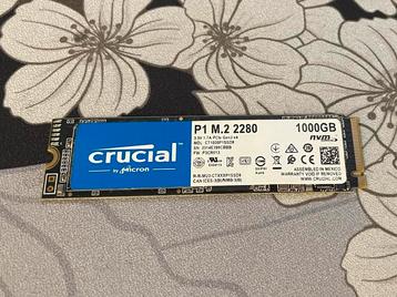 Ssd NVME 1to Crucial beschikbaar voor biedingen