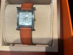 Hermes horloge, Handtassen en Accessoires, Ophalen, Zo goed als nieuw, Polshorloge, Leer