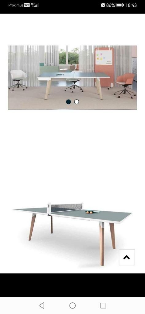 Vergader/ping pong tafel. Splinternieuw, Sport en Fitness, Tafeltennis, Nieuw, Tafel Indoor, Ophalen