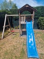 Speelhuisje, Kinderen en Baby's, Speelgoed | Buiten | Speeltoestellen, Ophalen, Gebruikt, Glijbaan